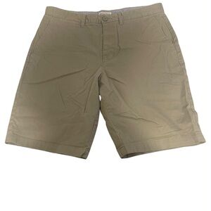Merona Shorts‎ Men Size 33 Beige Comfortable Wear Lightweight Front Back Pockets